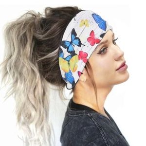 Butterfly Headband Face Mask